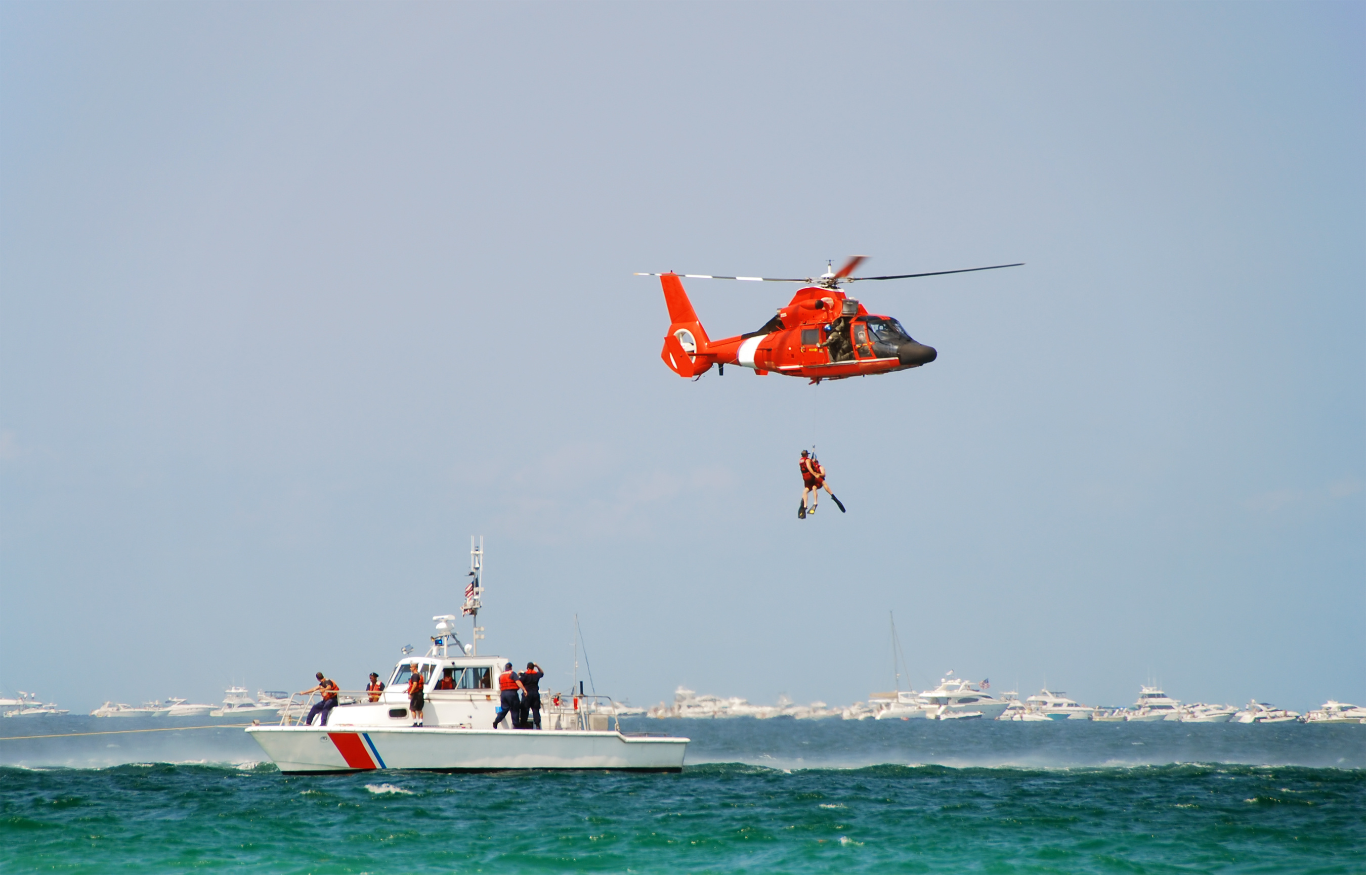 Old Coast Guard Rescue Boats